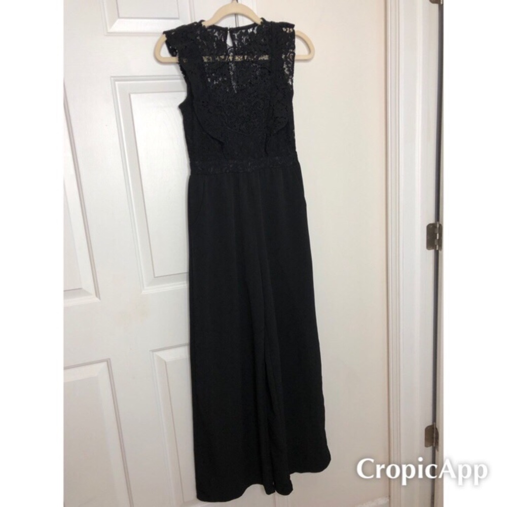 Black jumpsuit